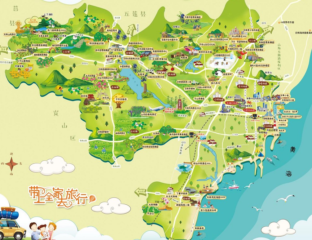 贵州景区使用手绘地图给景区能带来什么好处？